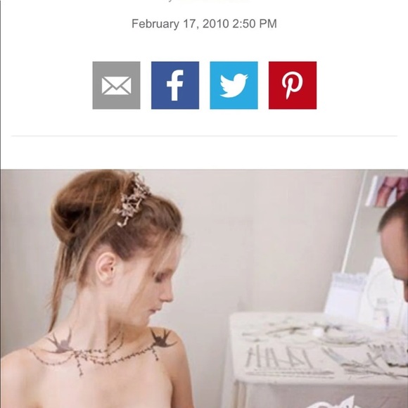 Rare Collector Item AUTHENTIC RARE Chanel Tattoos - Picture 6 of 13